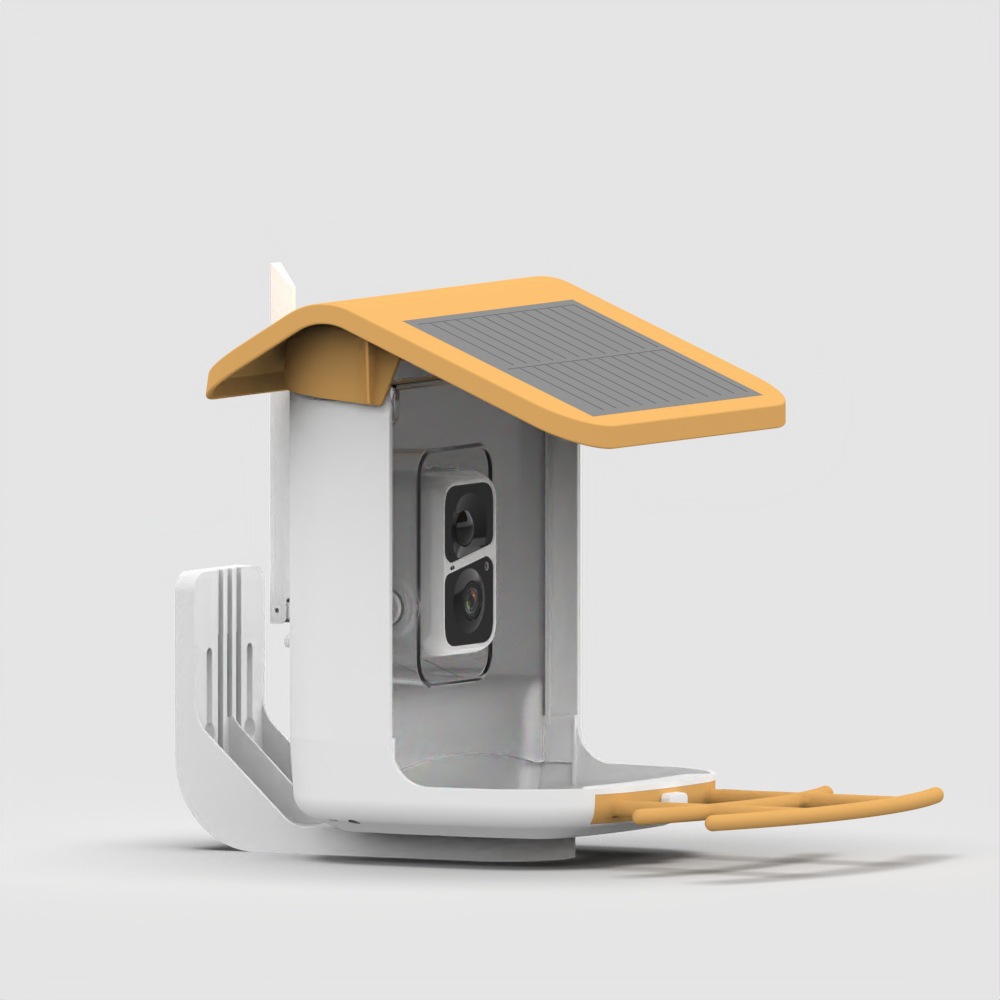 Outdoor Power Products - Mangeoire pour oiseaux à énergie solaire,