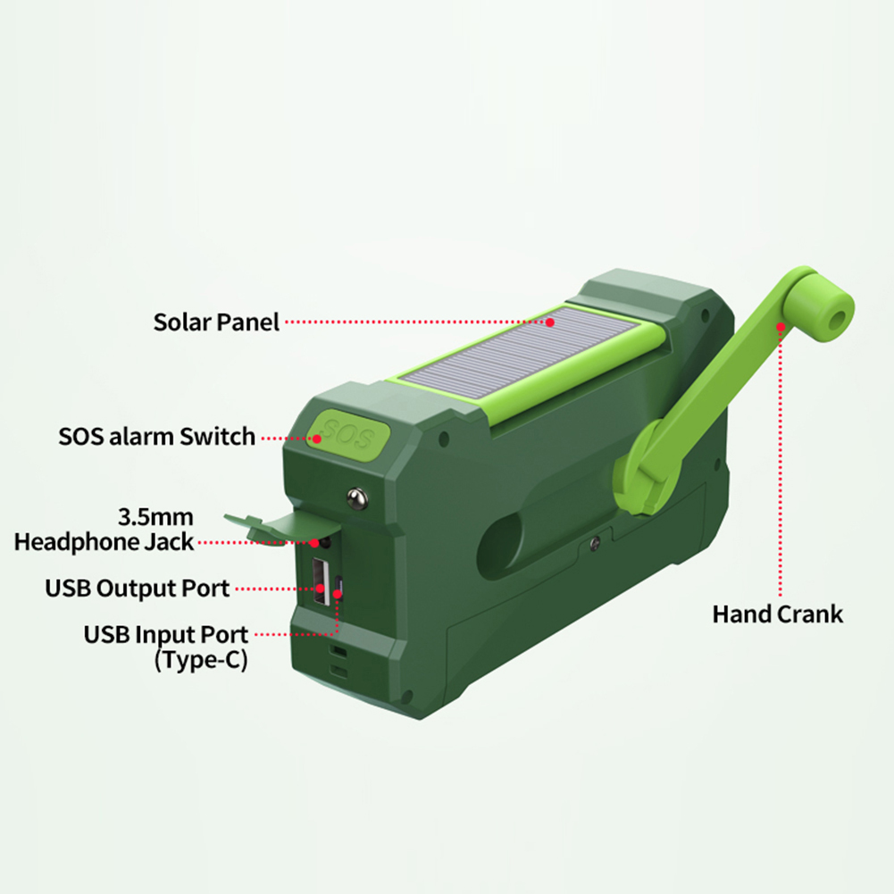 Radio multifonctionnelle étanc - Outdoor Power Tool Kit avis et prix