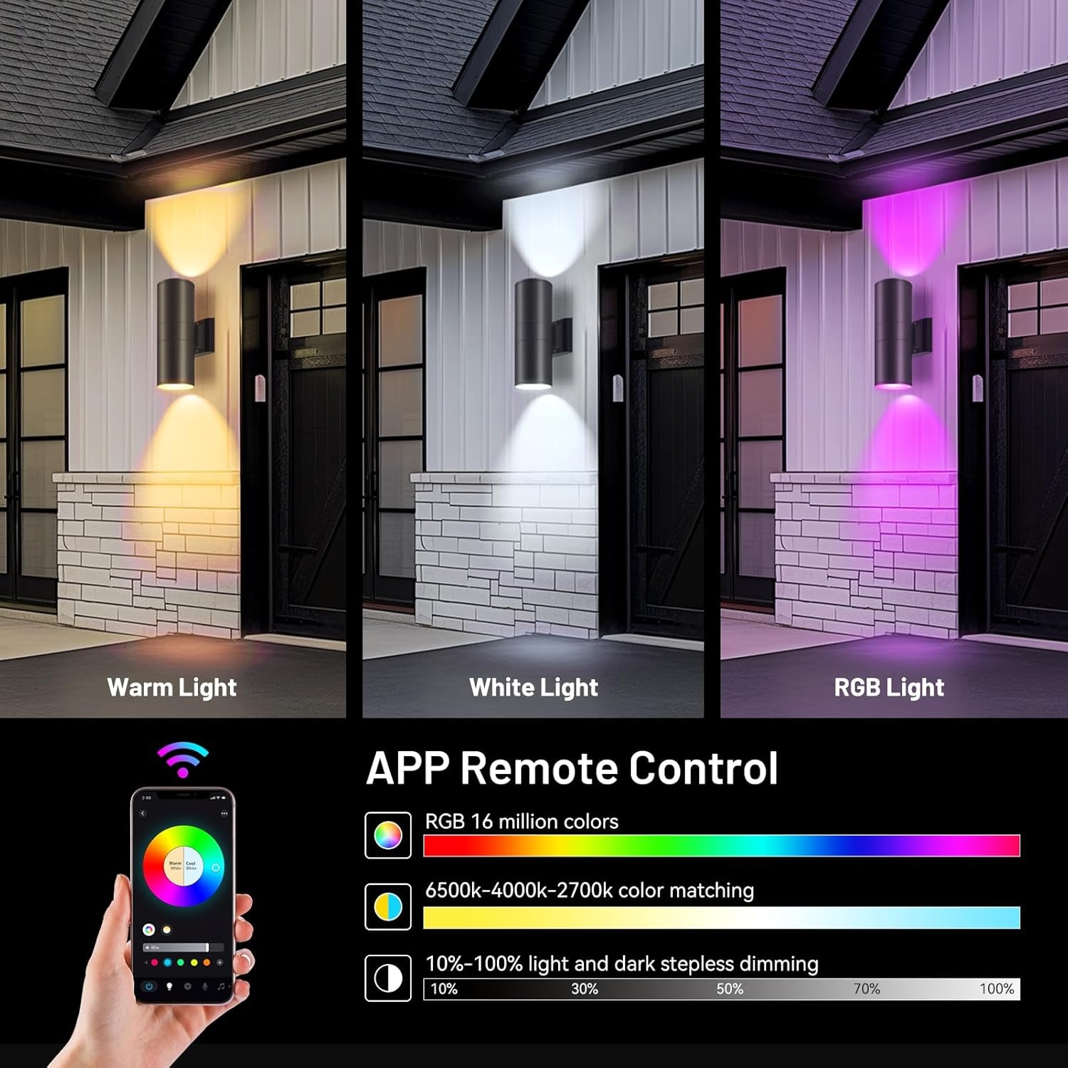 Lampe murale extérieure intell - Outdoor Power Point Zigbee avis et prix