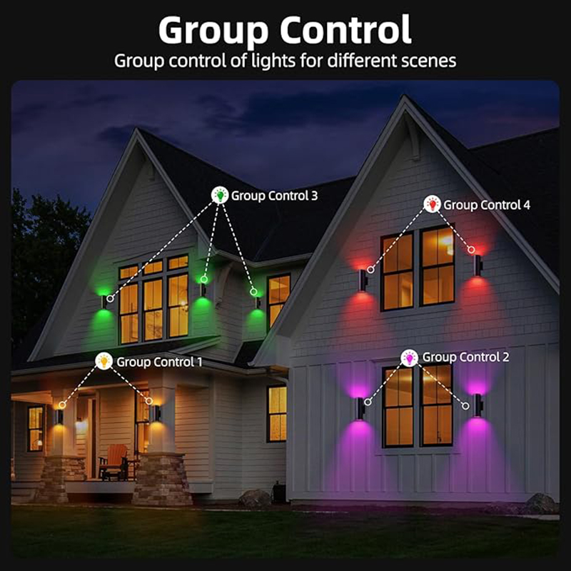 Lampe murale extérieure intell - Outdoor Power Point Zigbee avis et prix