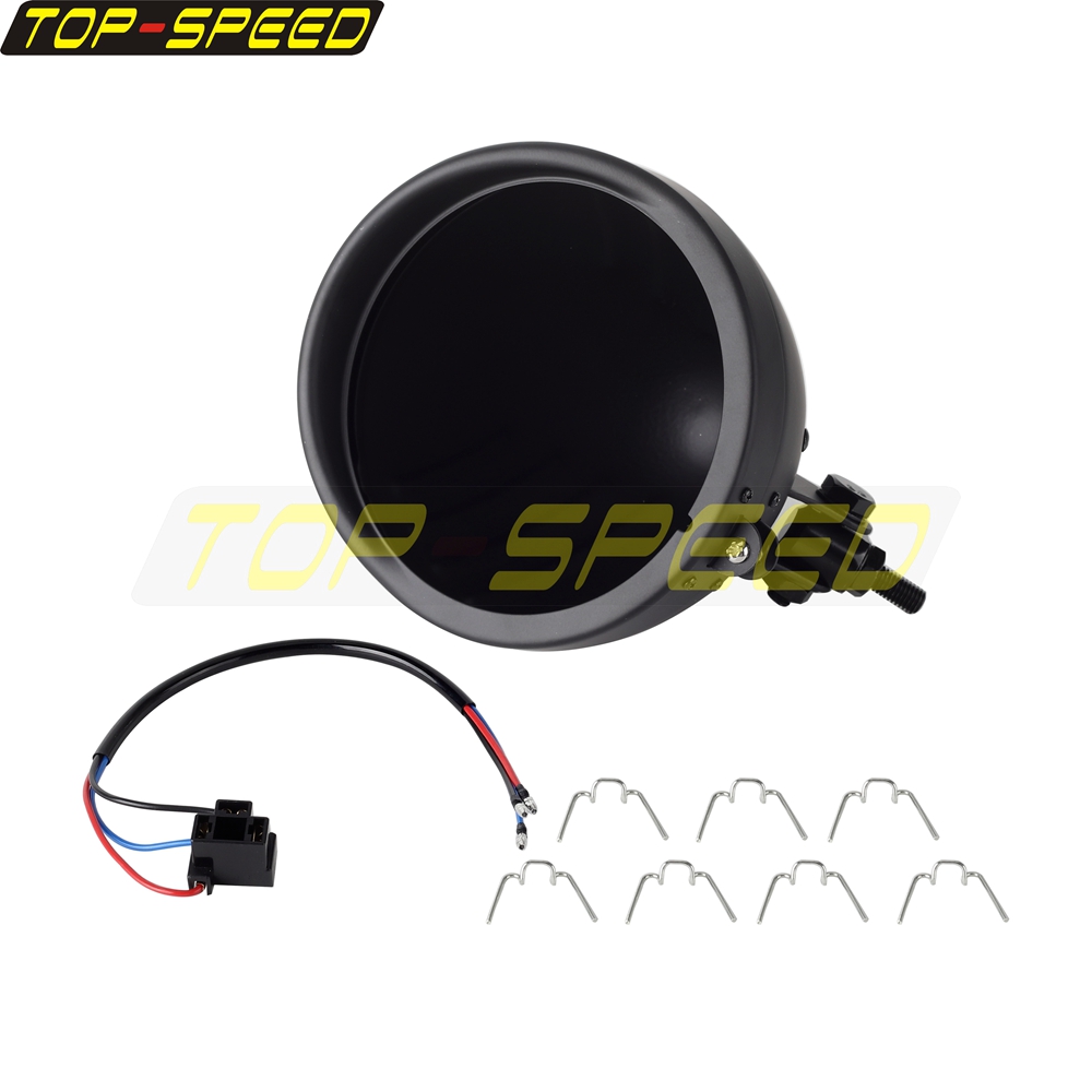 Boîtier de phare de moto noir/ - Outdoor Power Products avis et prix