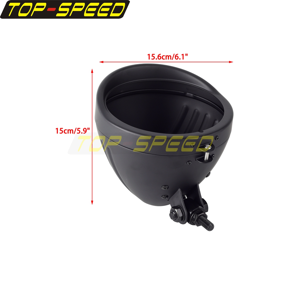 Boîtier de phare de moto noir/ - Outdoor Power Products avis et prix