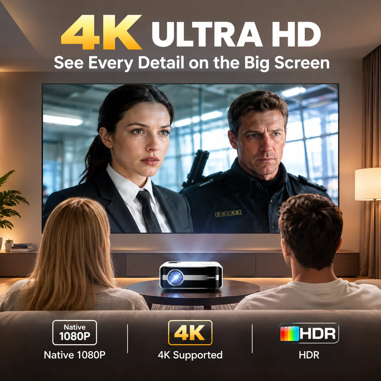 Nouveau projecteur A9S 4k 4000 - Outdoor Power Products avis et prix